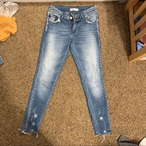 Kancan cropped skinny jeans